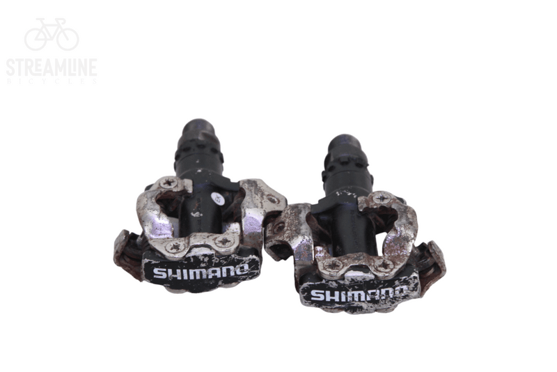 Shimano PD-M520 - SPD Dual Sided Pedals - Grade: Fair Bike Pre-Owned 