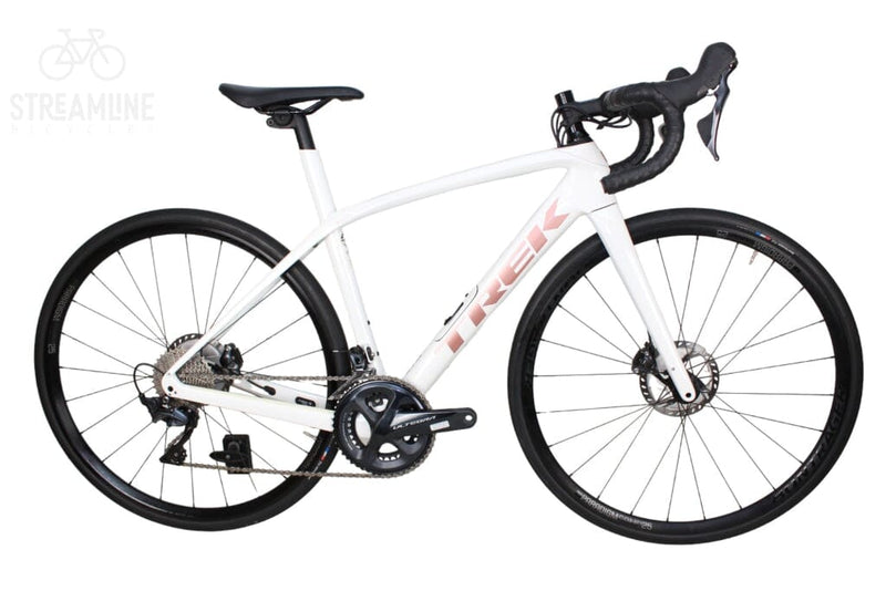 Trek Domane SL 6 Disc 2021 Crystal White Ltd Edition - Carbon Road Bike - Grade: Excellent Bike Pre-Owned 