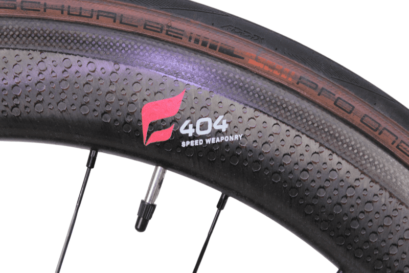 Zipp 404 - Fire Crest Clincher Wheelset - Grade: Excellent Bike Pre-Owned 