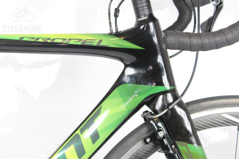 Giant propel advanced 1 2018 carbon store road bike green