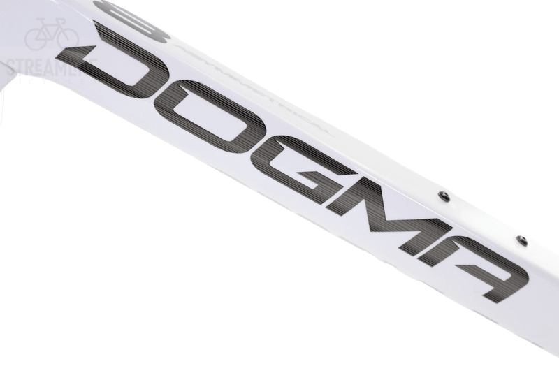 Pinarello Dogma F8 685 White/Black - Carbon Road Bike Frame - Grade: Ex-Display Bike Pre-Owned 