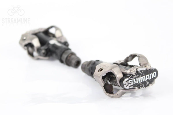 Shimano SPD M520 - MTB Pedals - Grade: Good Bike Pre-Owned 