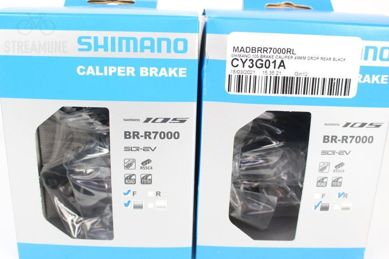Shimano Tiagra 4700 - Rim Brake Caliper Set - Grade: New Bike Pre-Owned 